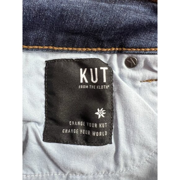 Kut From The Kloth Women Jeans High Rise Natalie Fab AB Bootcut Blue Size 8 - Picture 14 of 15